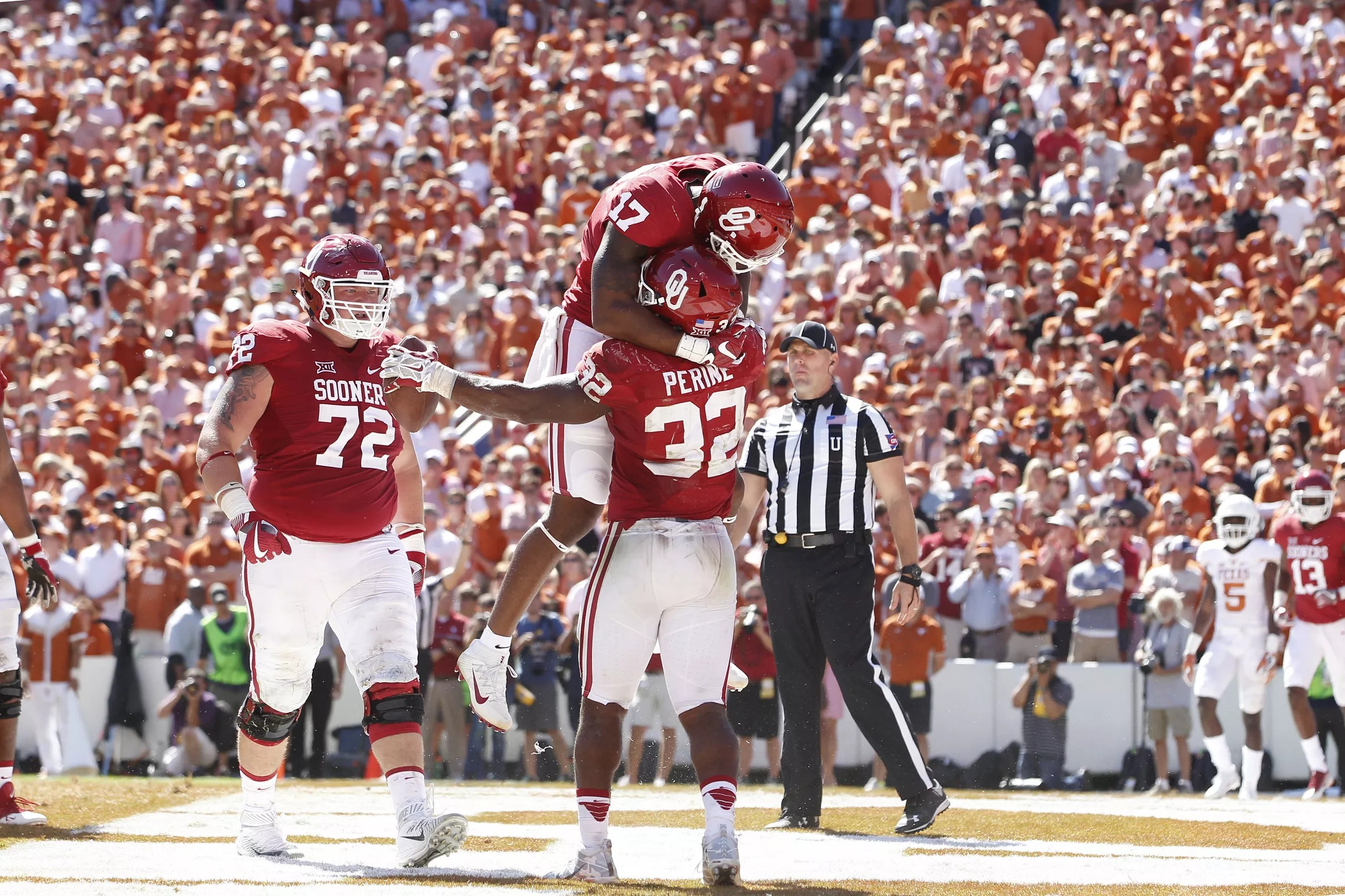 Oklahoma Football Hot Links Red River Shootout Edition