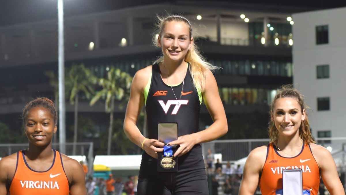 Bajnok wins long jump on Day 2 at ACC Outdoor Championships