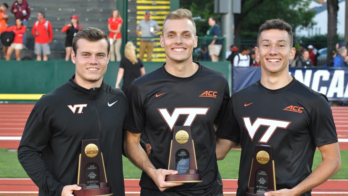 Men's pole vault makes history on Day 1 of NCAA Outdoor Championships