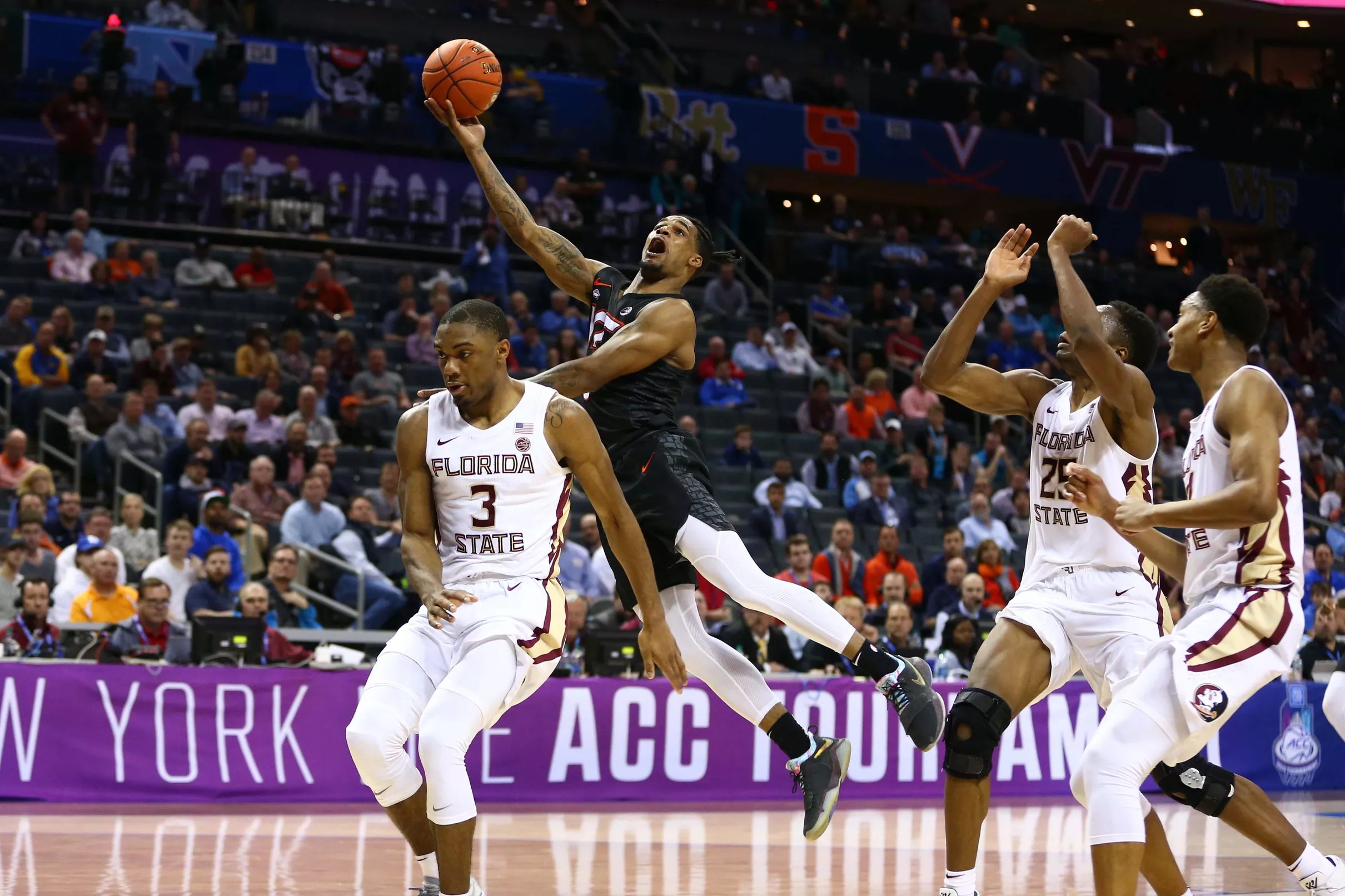 ACC Tournament 2019 Hokies suffer crushing loss to FSU in