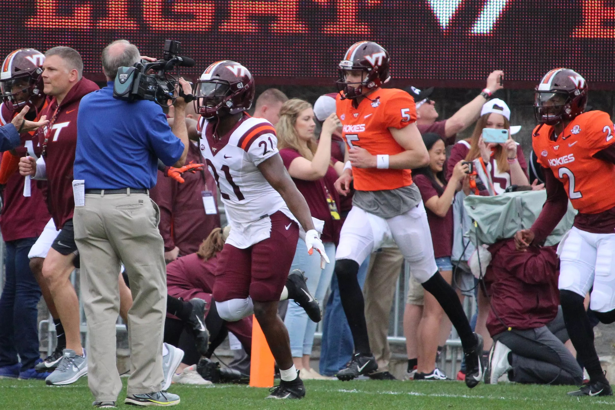 Wrapping Up the Spring “Game” Virginia Tech Hokies End with a