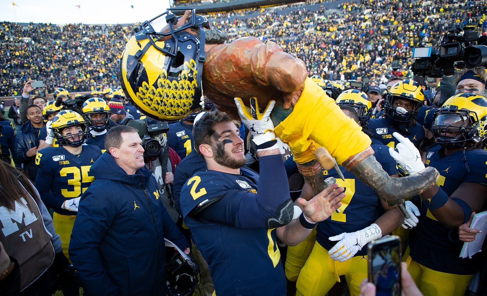 Michigan Football Grading The Wolverines Victory Over MSU