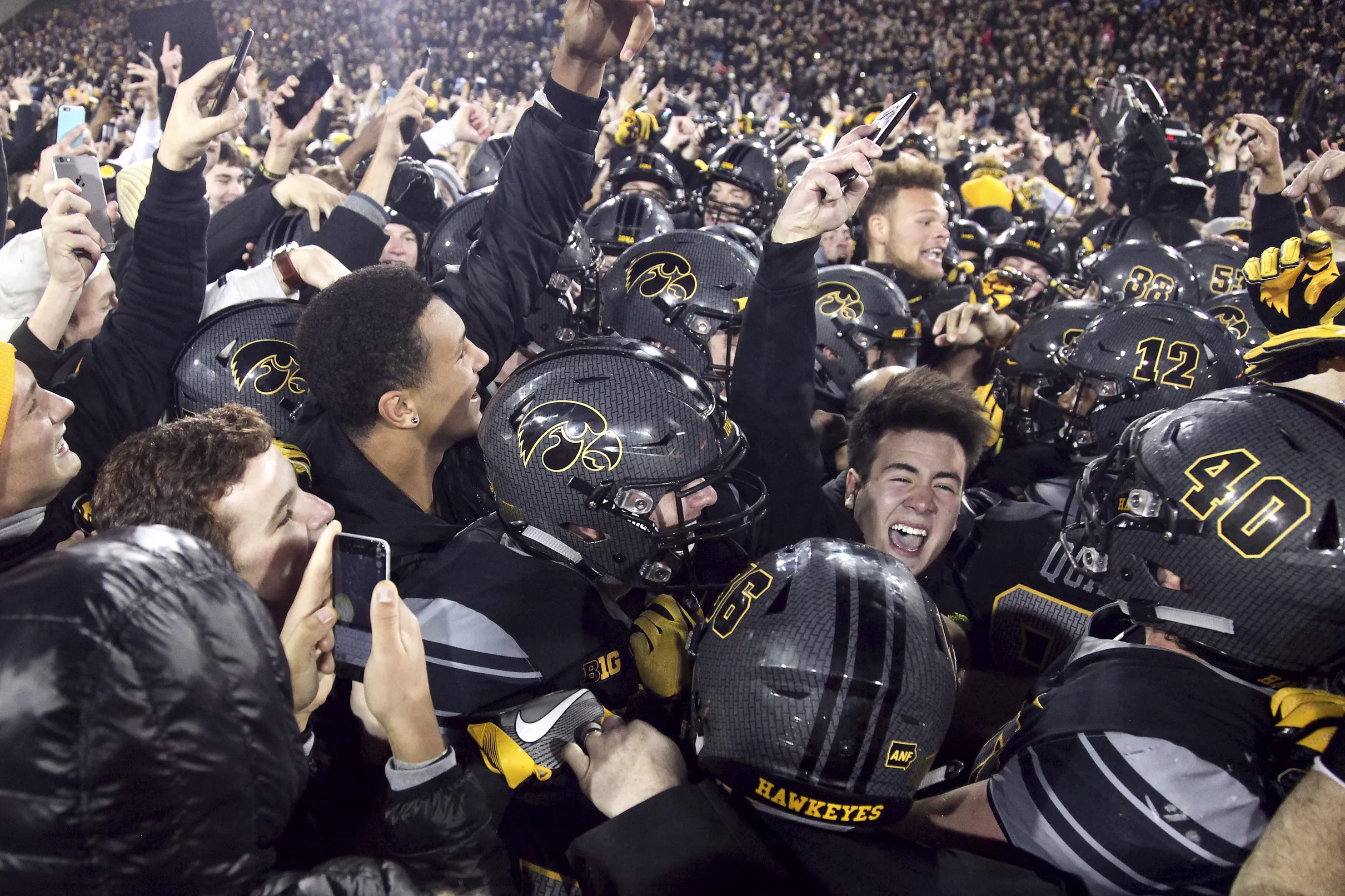 IOWA RANKED NO. 25 IN AP POLL