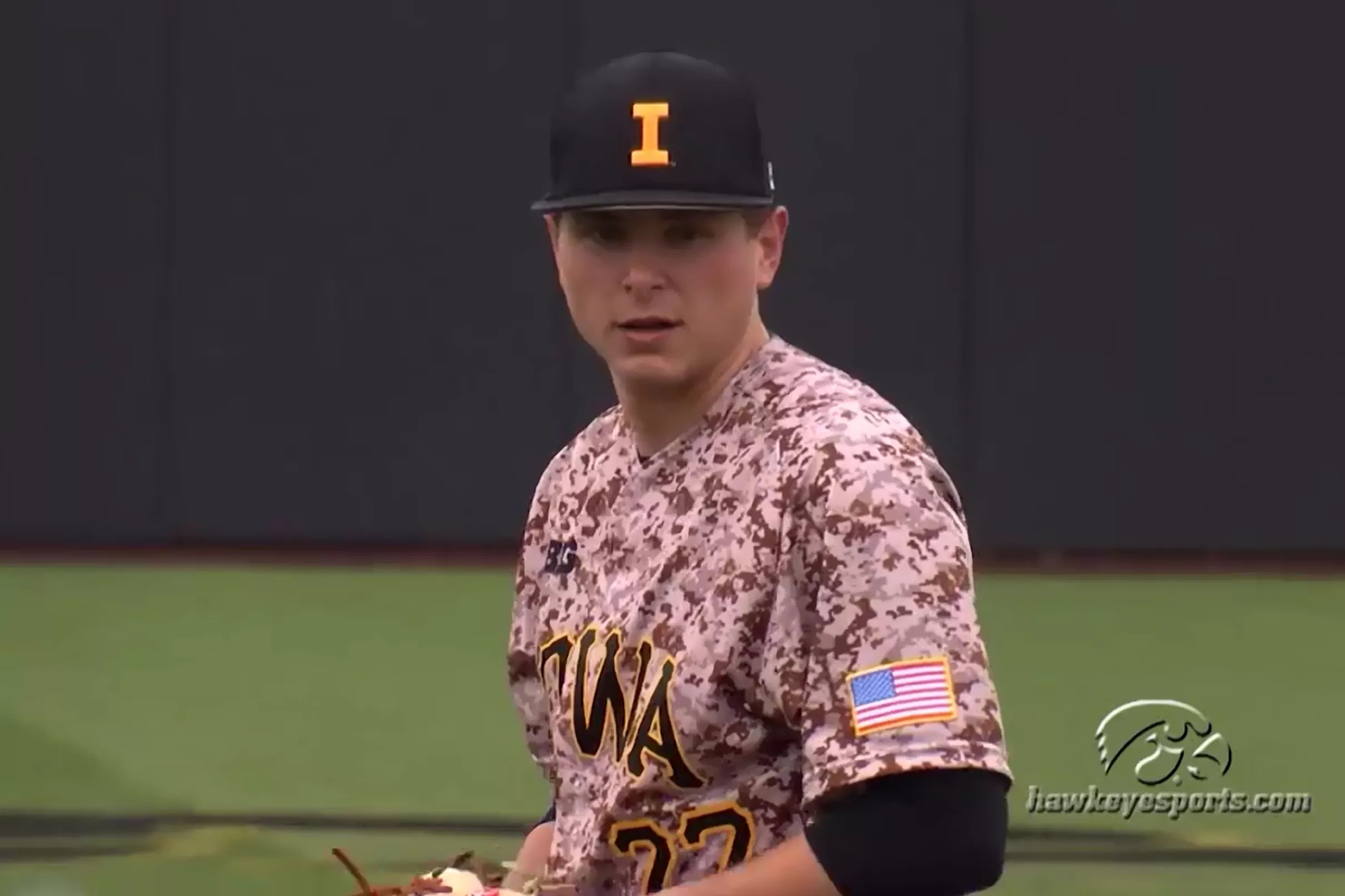 Iowa Baseball RightHanded Pitcher Brady Schanuel Selected by Milwaukee