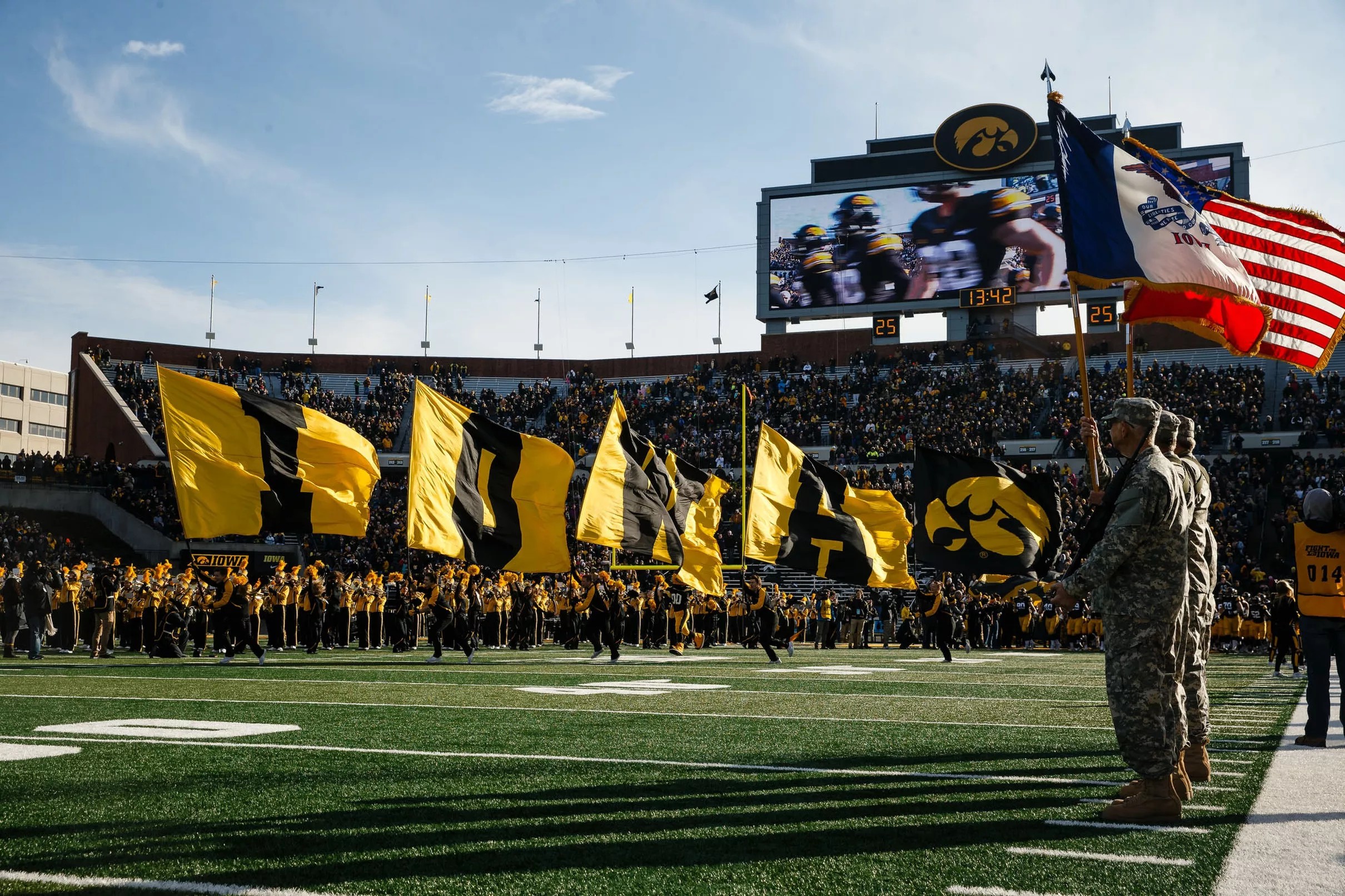 IOWA FOOTBALL HOSTS PRO DAY