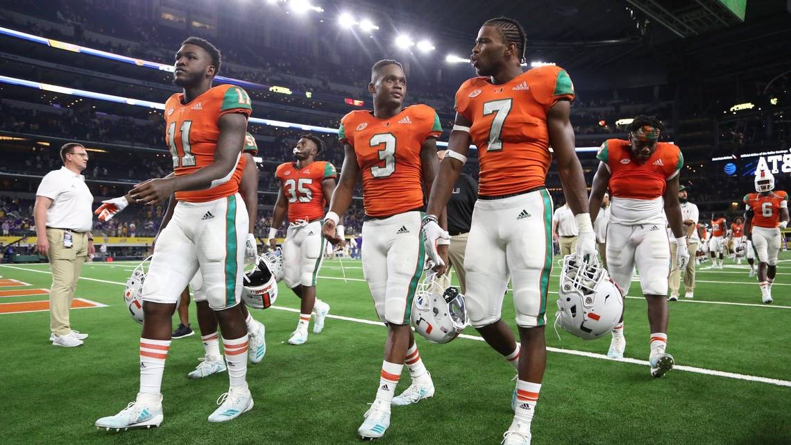 Miami Hurricanes plunge in Top 25 rankings