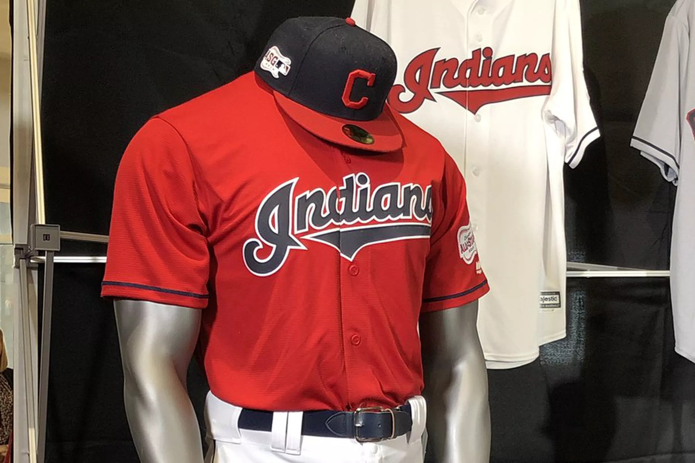 cleveland indians red shirt