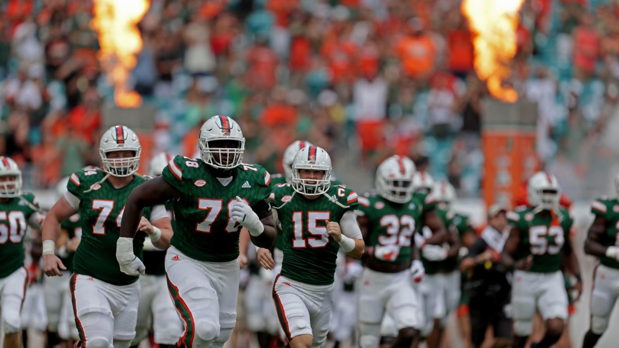 At a glance Notes on the Miami Hurricanes' 2018 football schedule