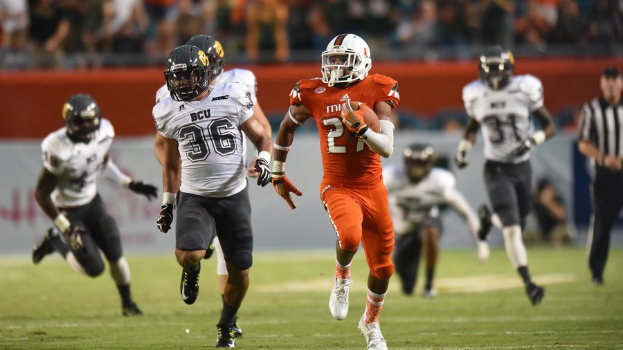 UM's Corn Elder focuses on football and reaps the rewards