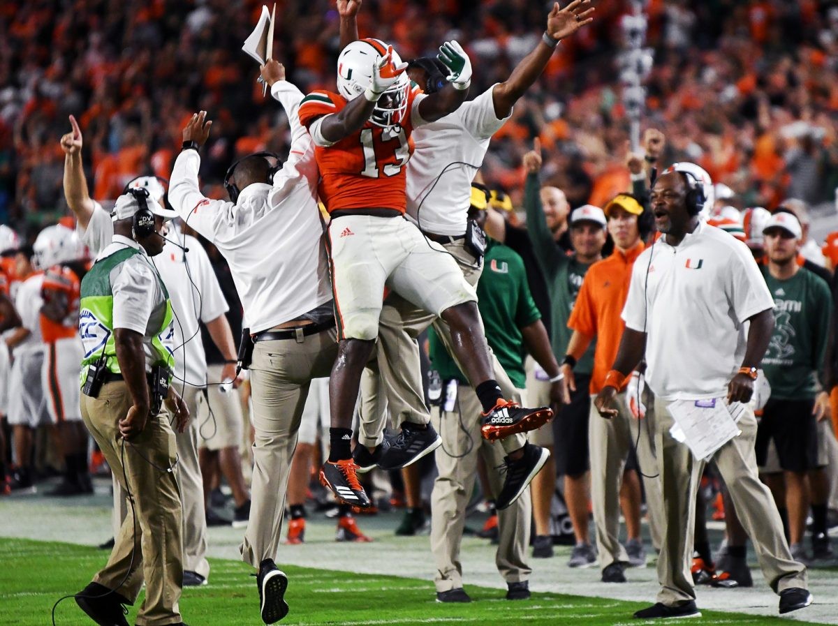 Canes football rises to No. 2 in College Football Playoff rankings