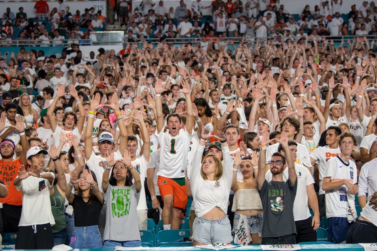 Canes Fans Need To Step Up And Pack Hard Rock Stadium - State of The U