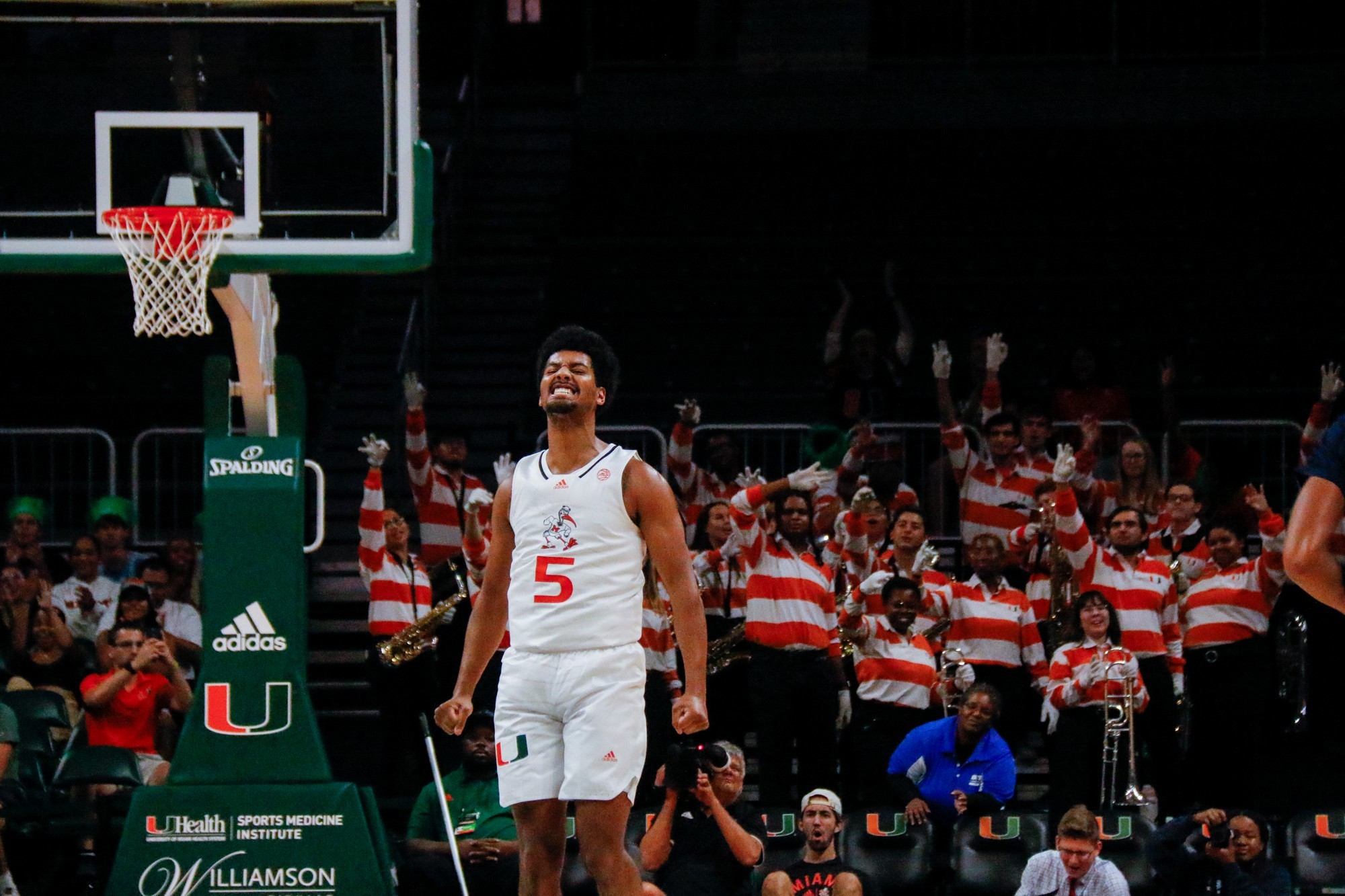 Miami men’s basketball surges in second half against UNC Greensboro.