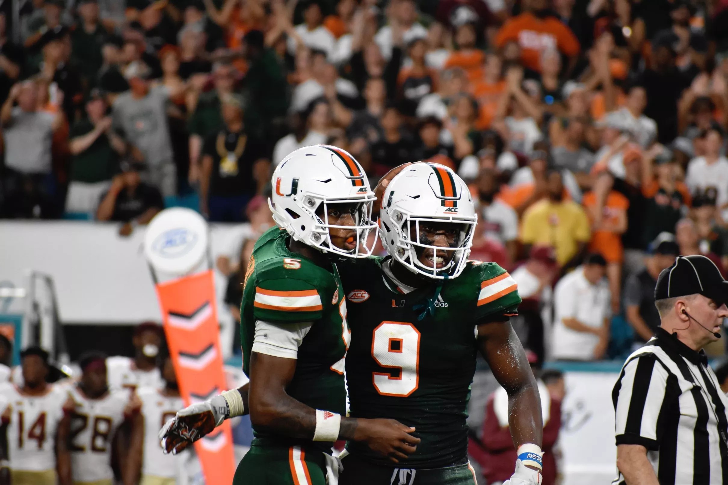 Miami Hurricanes Football Gameday Images FSU at Miami