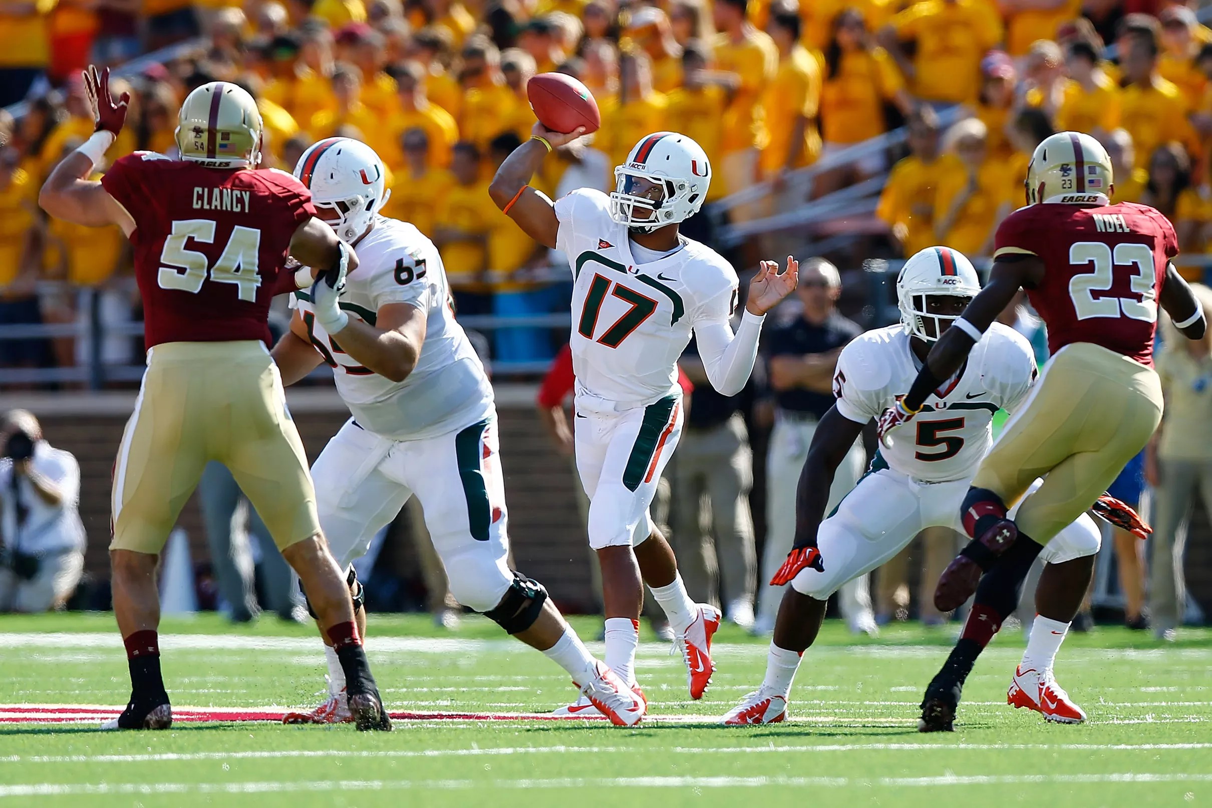 2018 Canes Football Game Preview Week 9 at Boston College