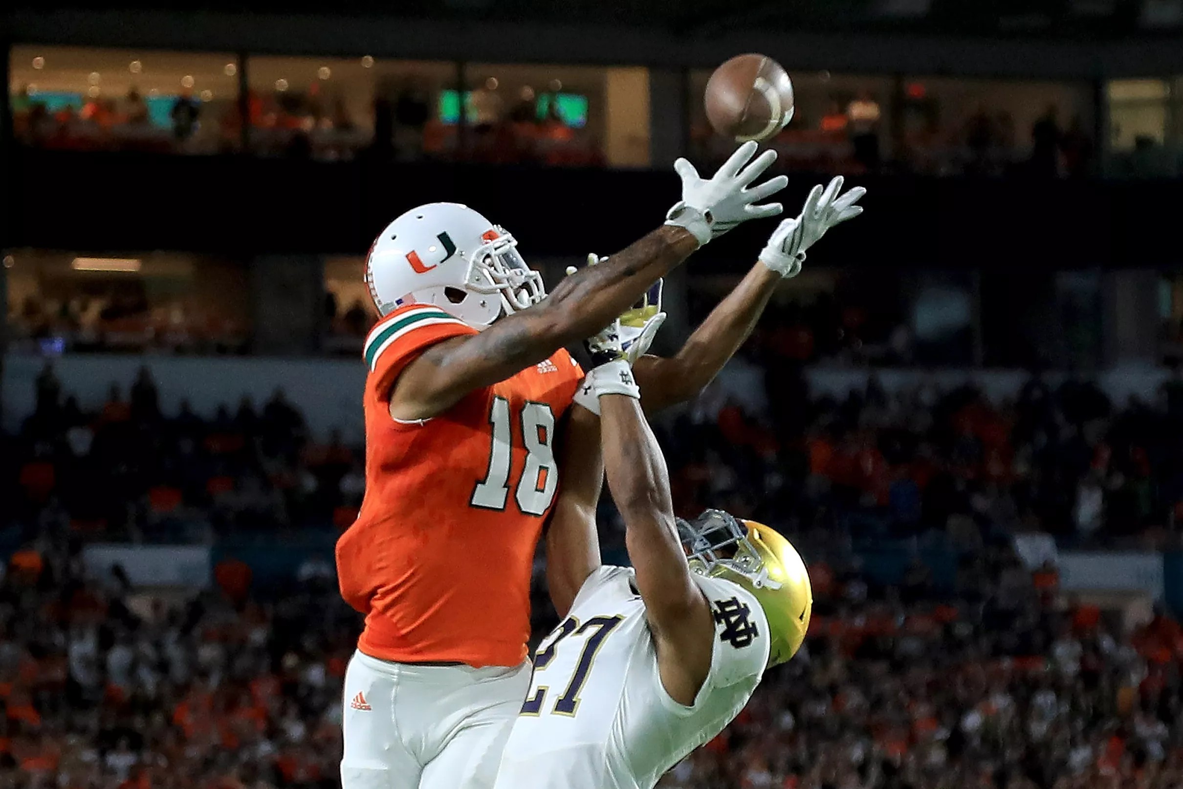 Miami Hurricanes Football: Most Improved WR of 2017