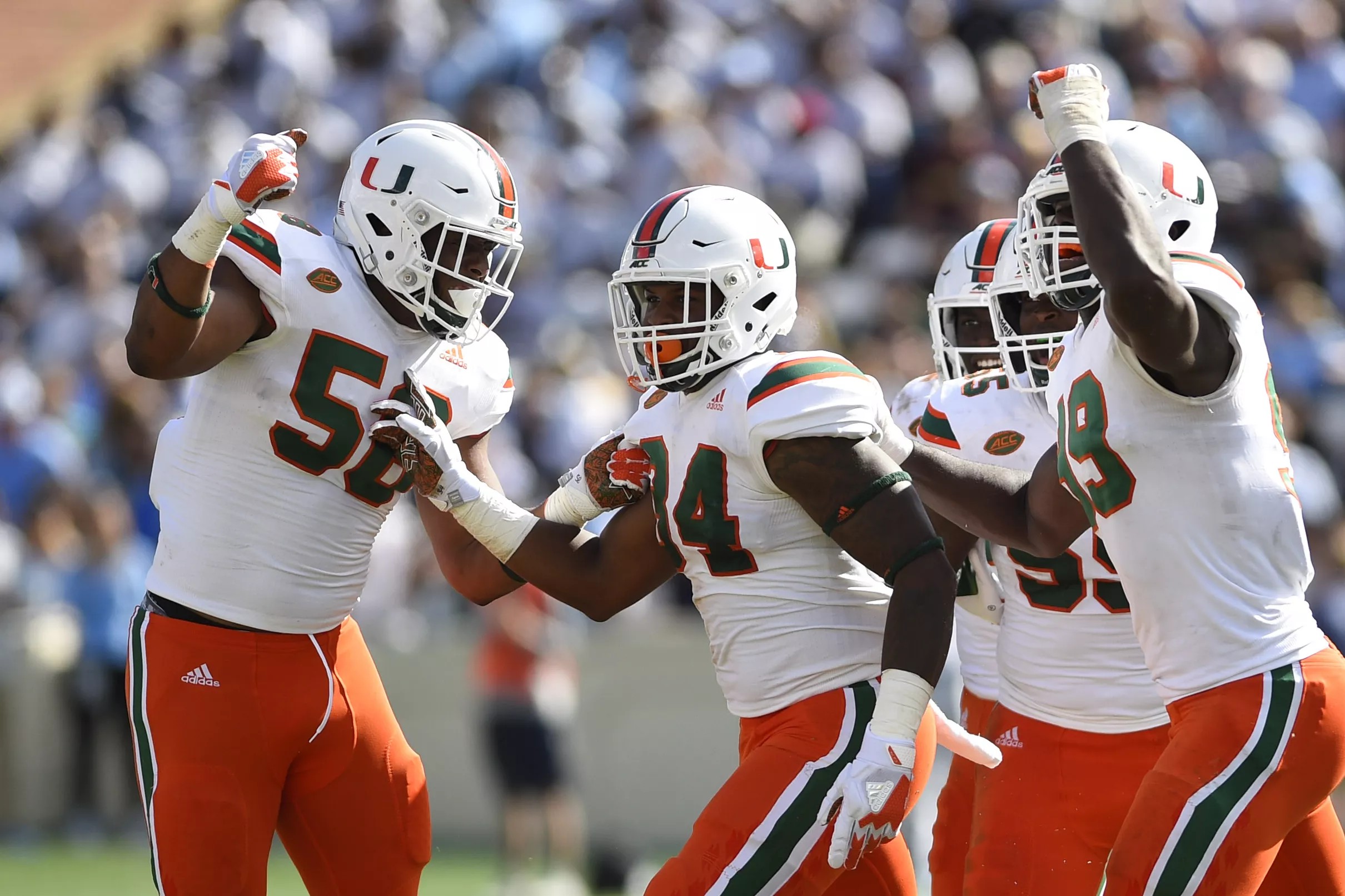 Miami Hurricanes ranked 10th in first College Football Playoff rankings