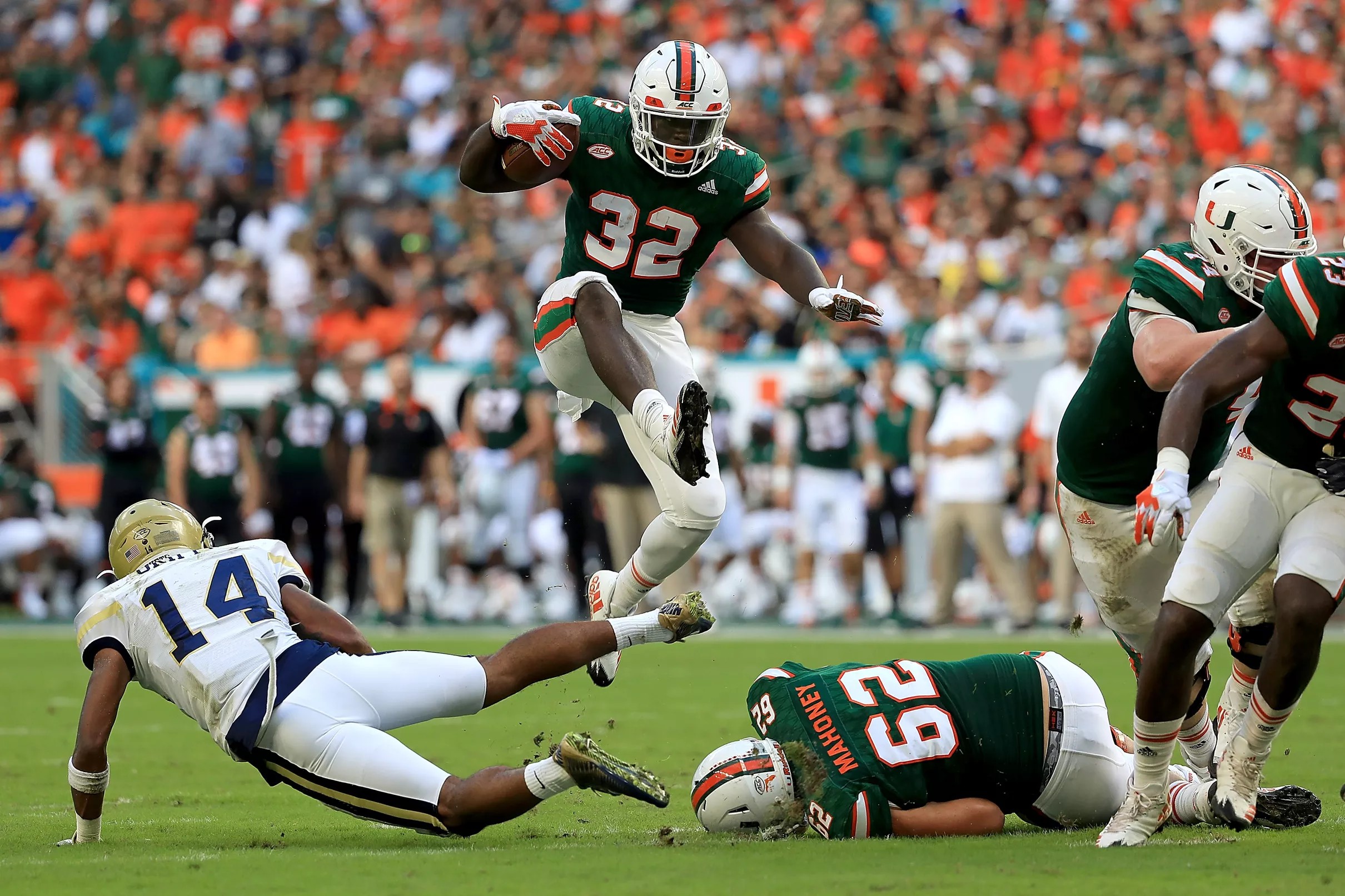 Miami Hurricanes Football Spring Position Switches