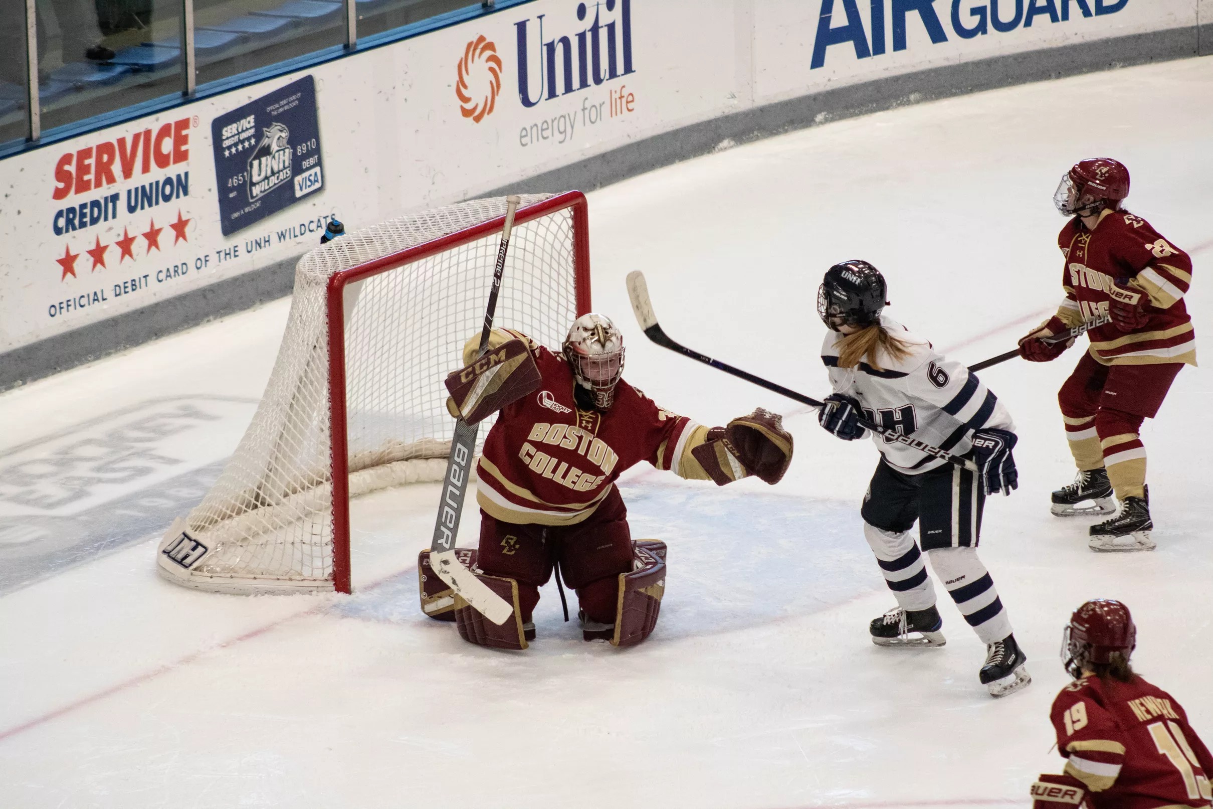 BC Women’s Hockey Stumbles To 33 Draw At New Hampshire, Hockey East
