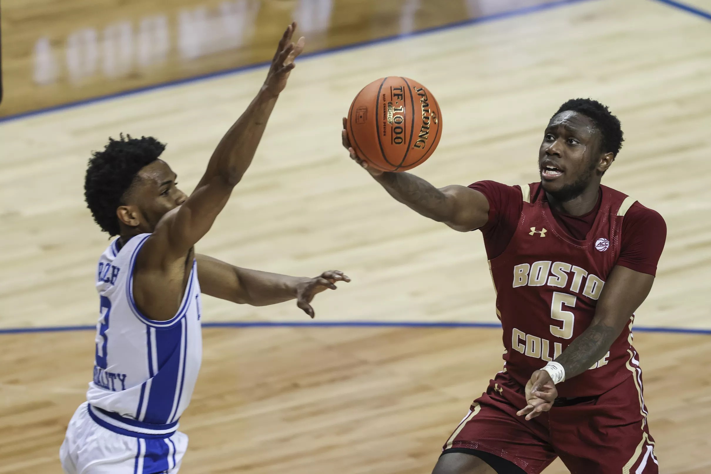 Duke Defeats Boston College In The Acc Tournament 86 51 Bcs Season