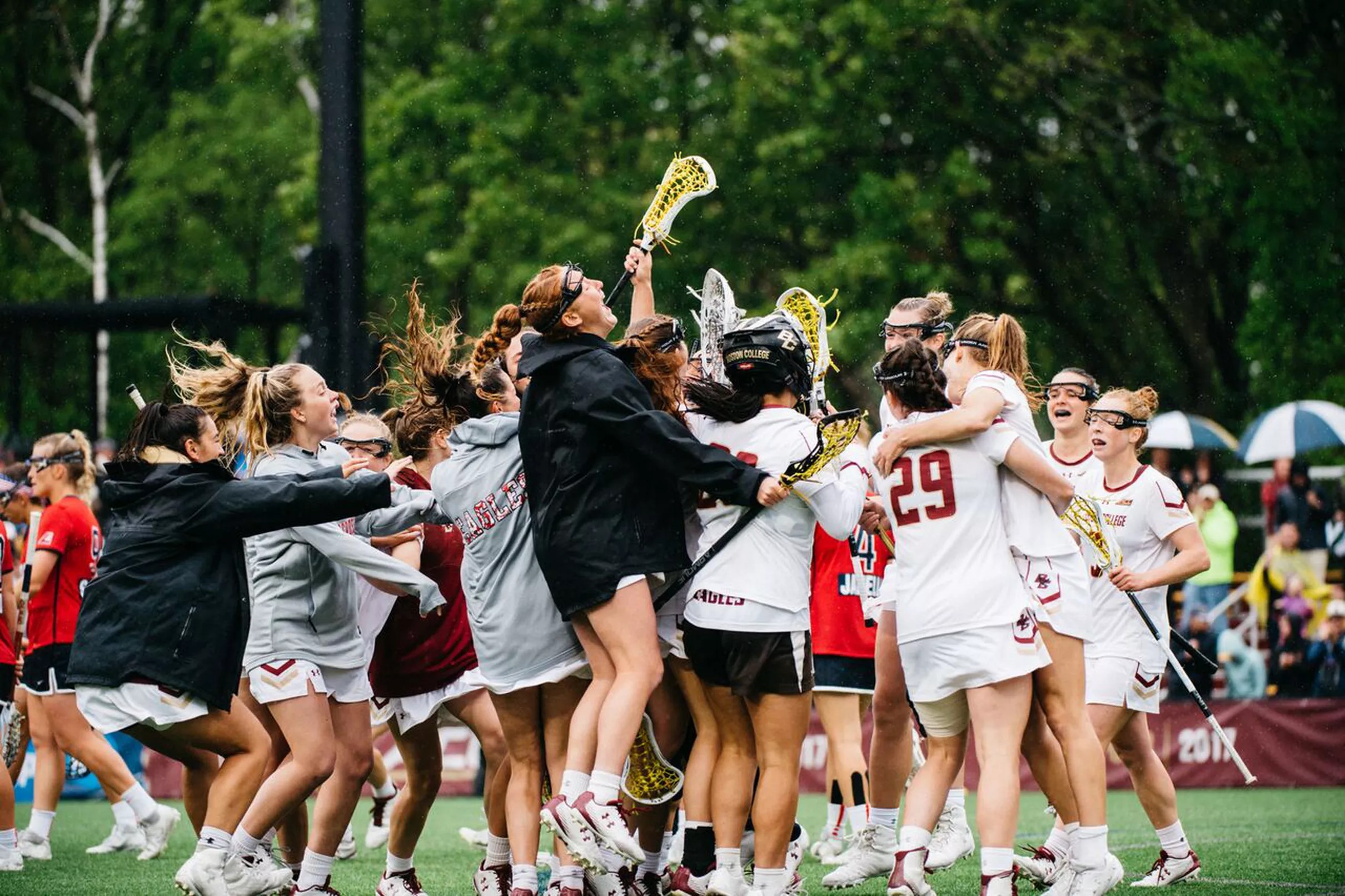 In a unanimous vote, the women’s lacrosse team is the team of the year