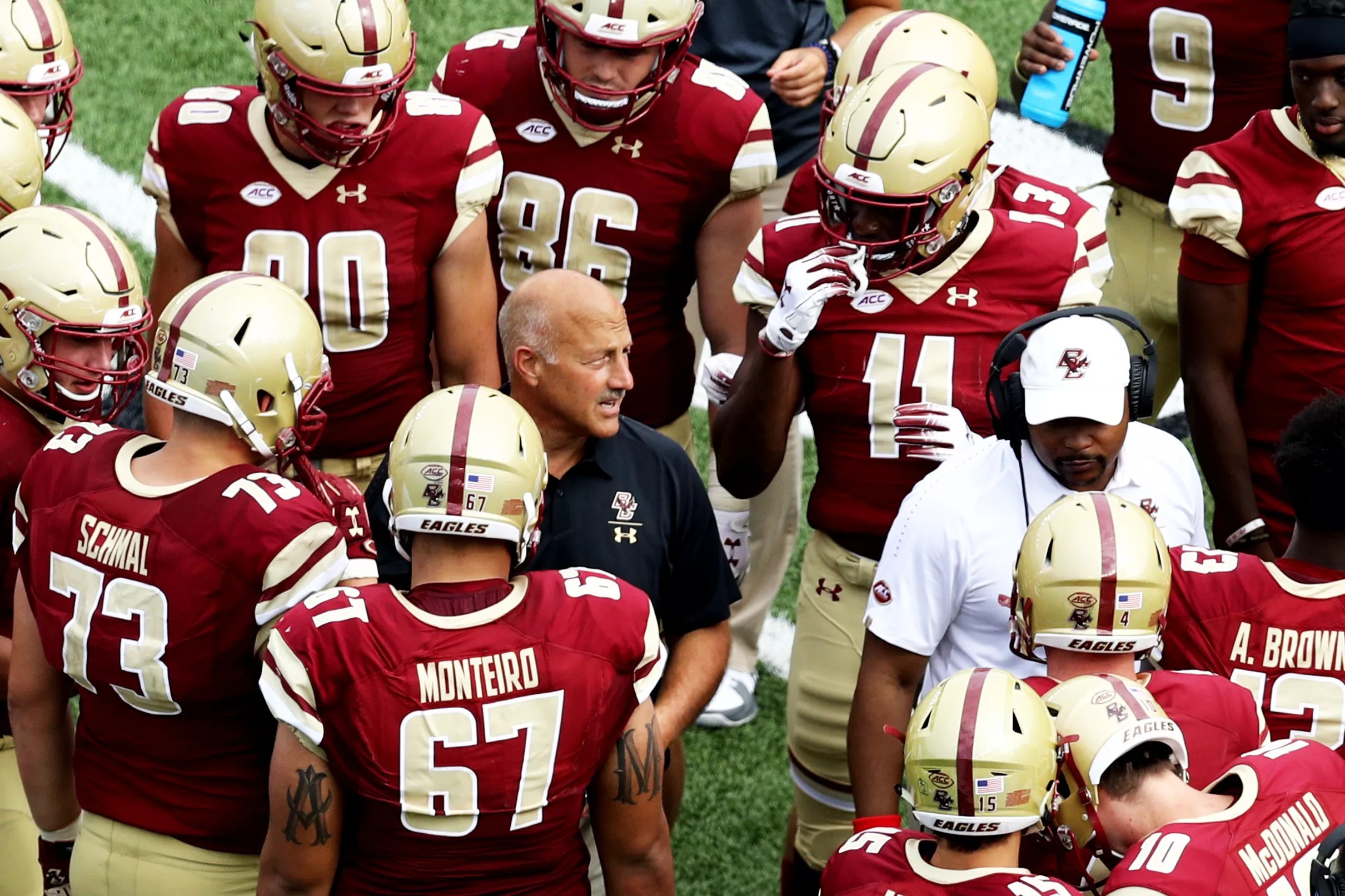 Boston College Football 2018 Holy Cross Kickoff