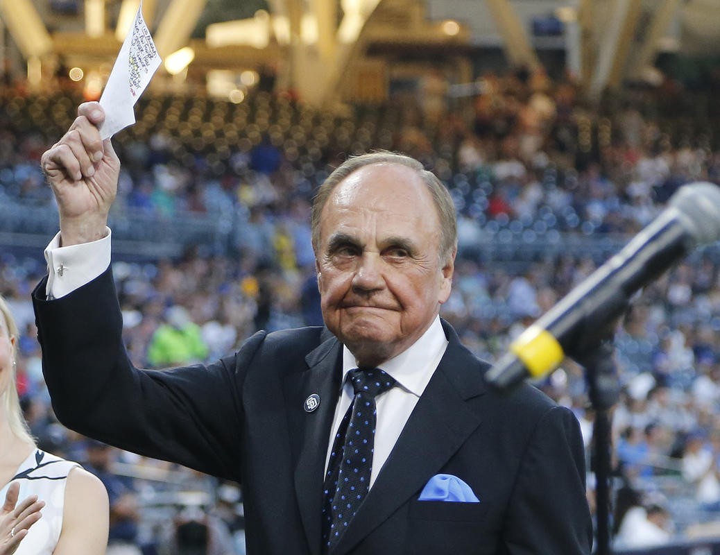 Dick Enberg, legendary sports broadcaster, dies at 82