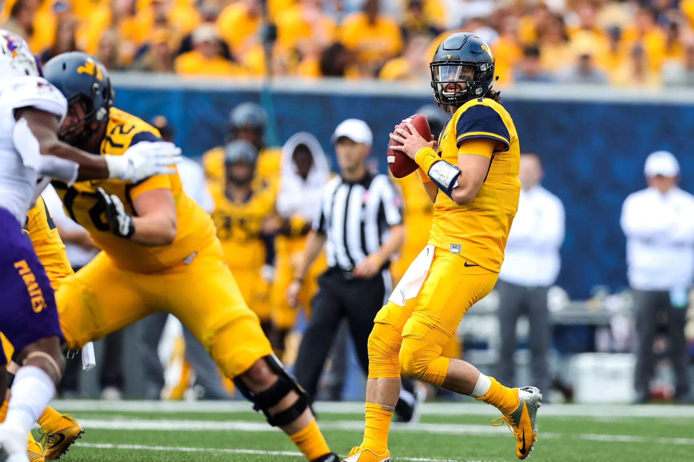 West Virginia’s Will Grier Earns Manning Award QB of the Week