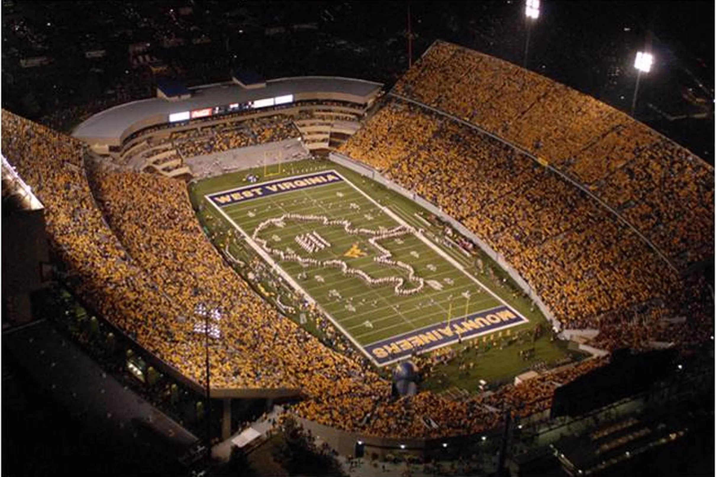 The History Behind West Virginia’s Best Stadium Visual The Gold Rush