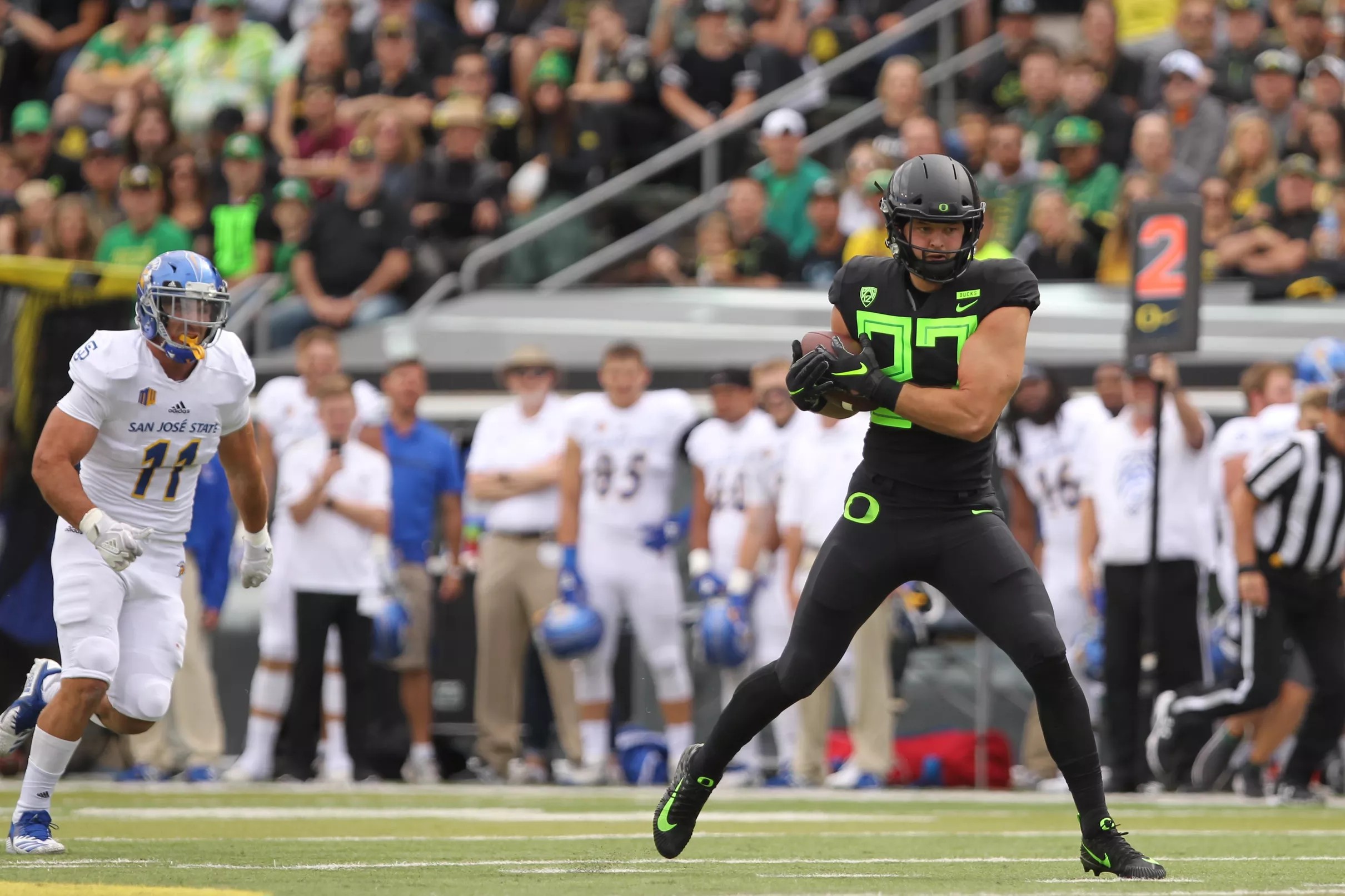 2019 Oregon Ducks Spring Preview Tight Ends