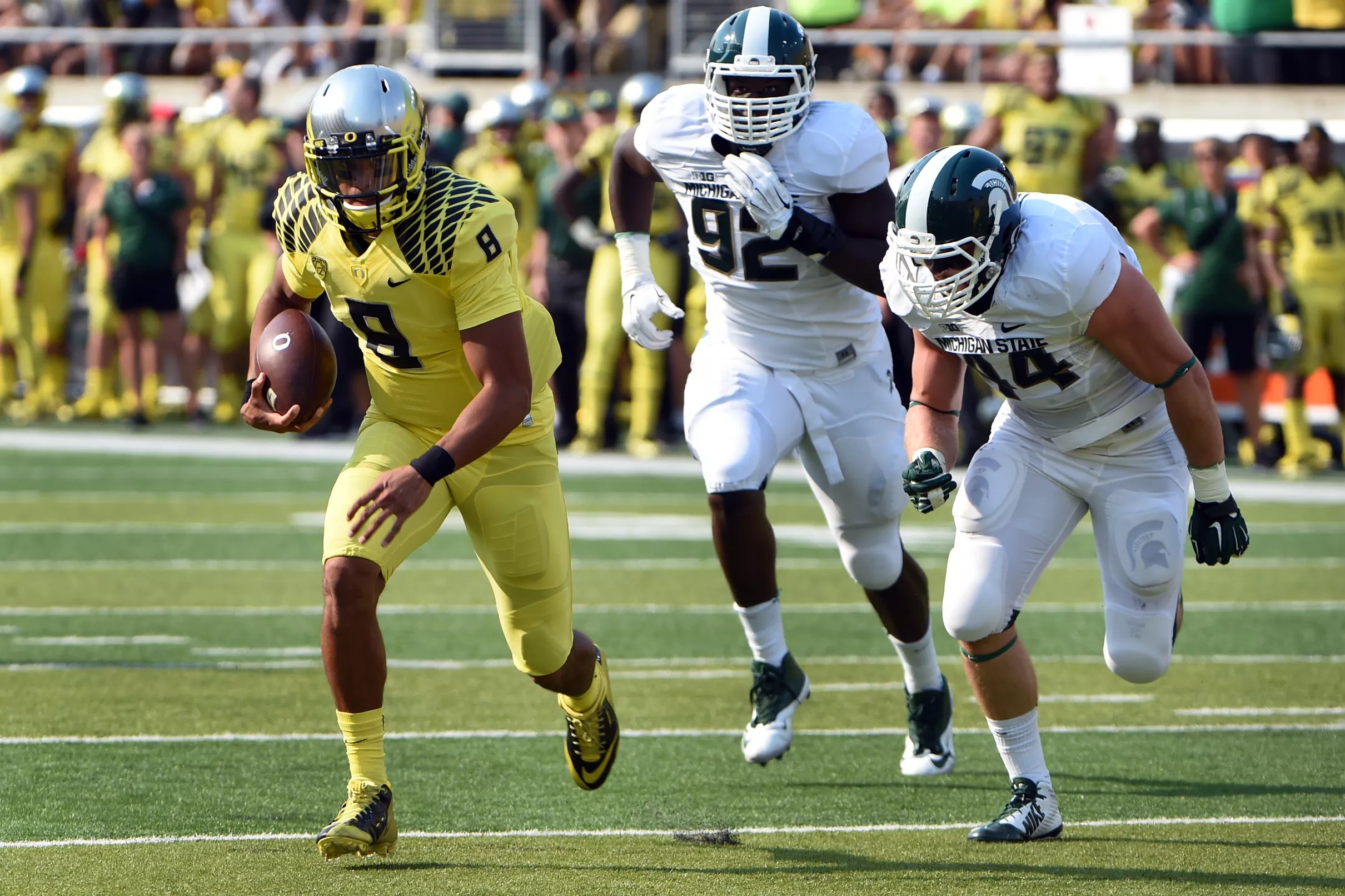 Oregon vs. Michigan State in the Redbox Bowl