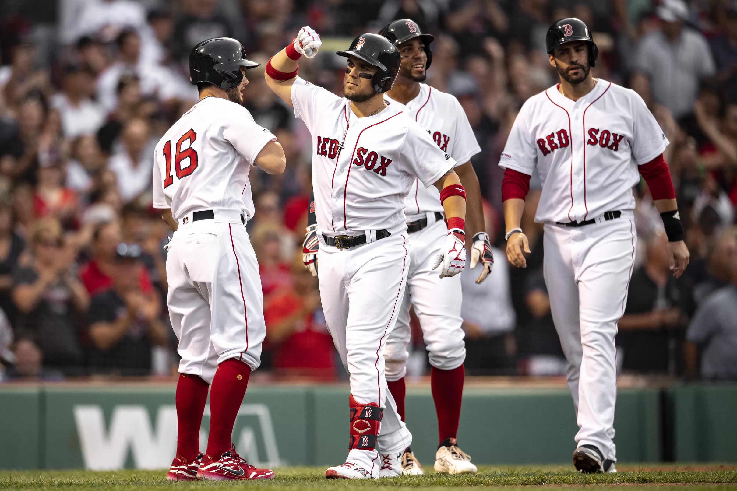Red Sox 10, Blue Jays 8 At least the offense has come to play