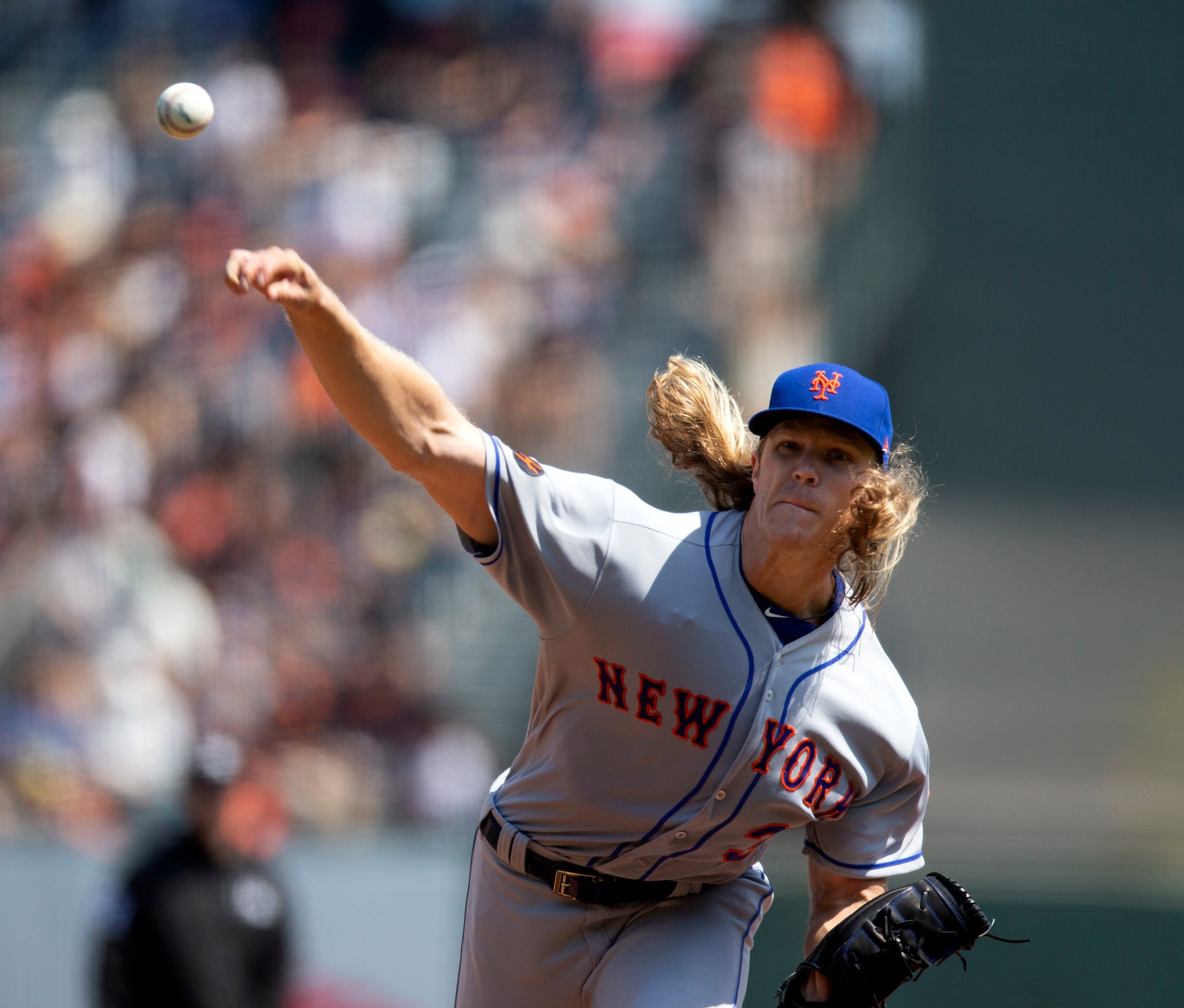 A Relaxed Noah Syndergaard Throws First Complete Game As Mets Win