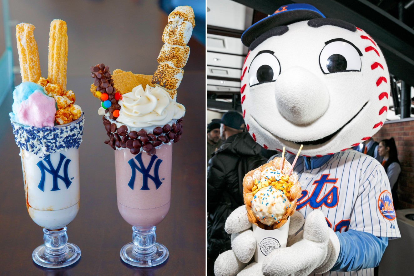Battle of New York’s best baseball stadium foods