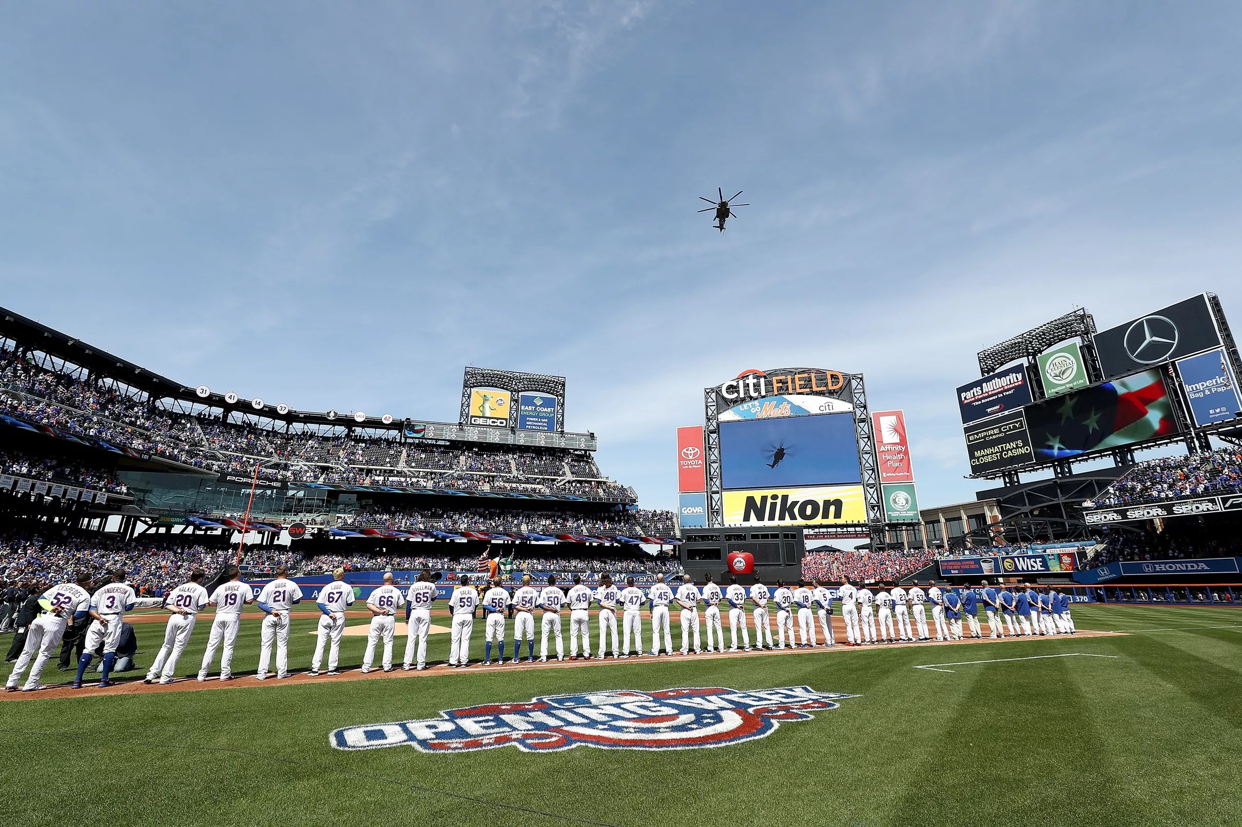 Mets announce Opening Day lineup