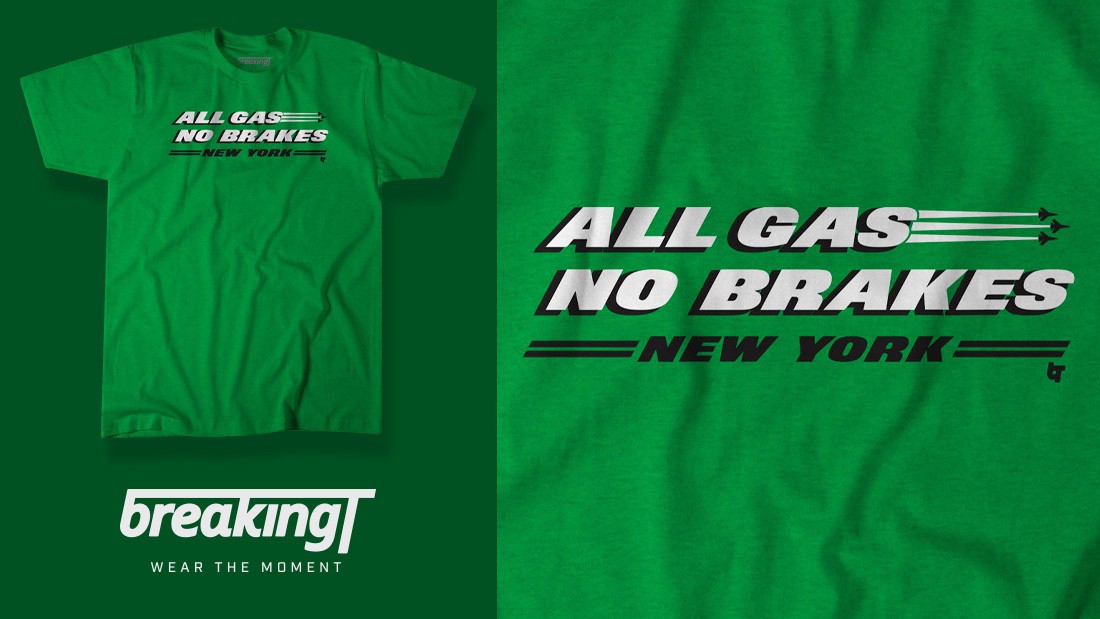 jets all gas no brake shirt