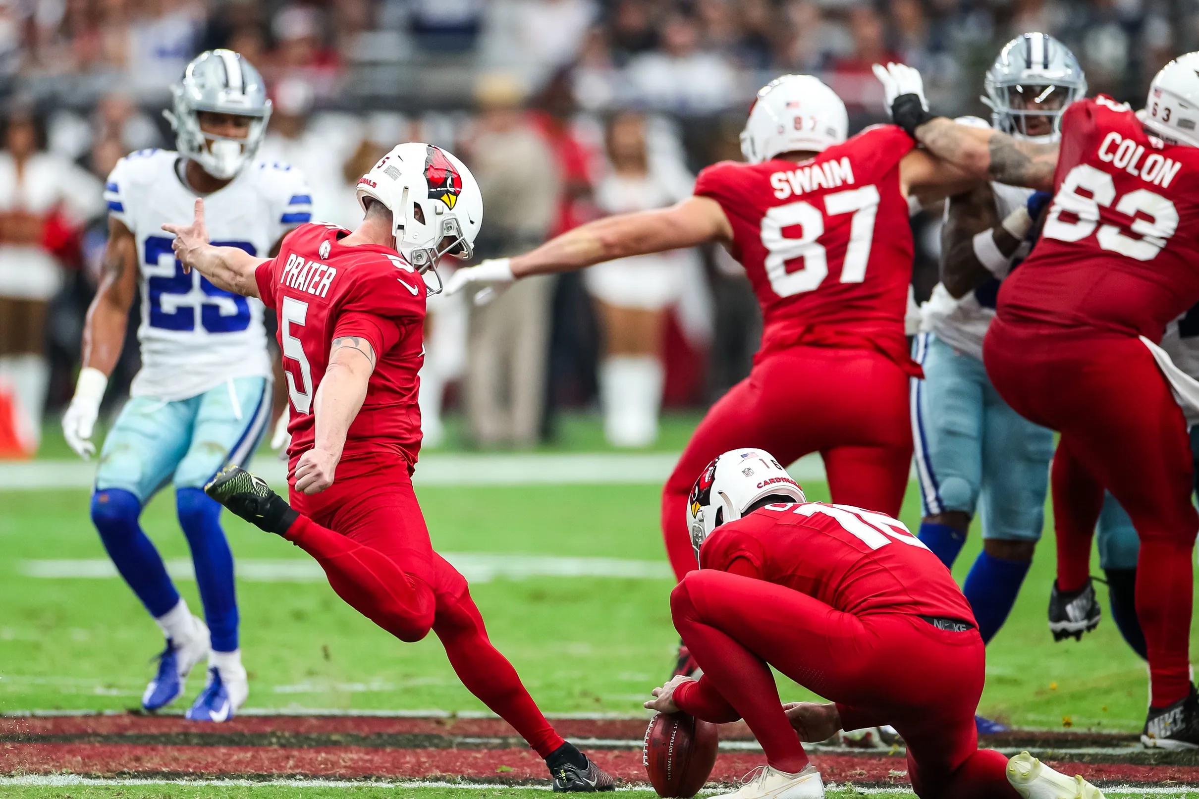 Arizona Cardinals K Matt Prater is NFC Special Teams Player of the Week