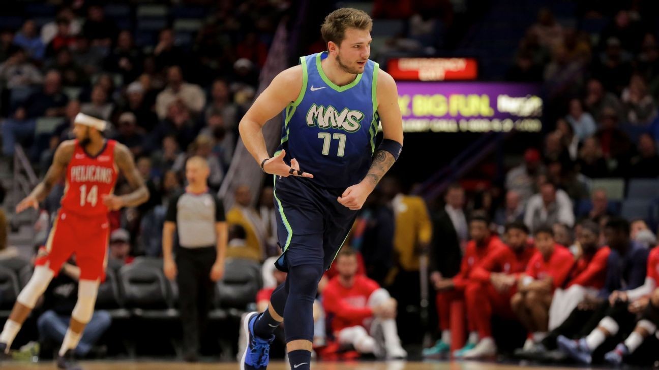 Luka Doncic corrals careerhigh 18 rebounds in Mavericks
