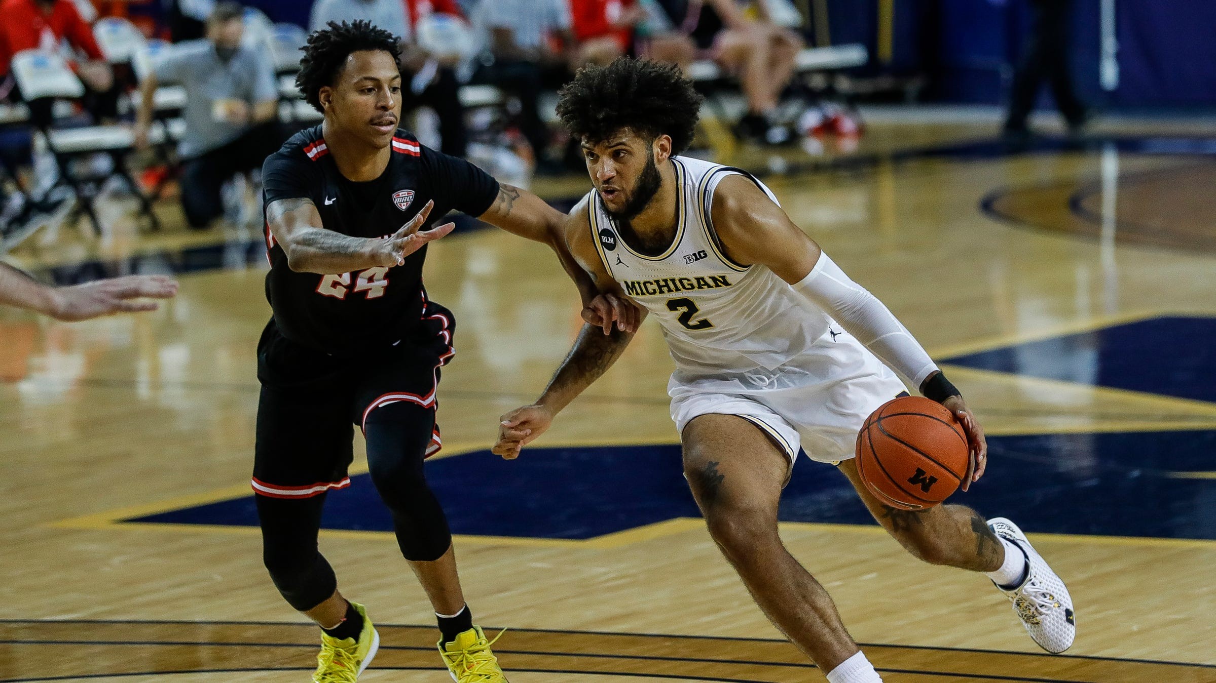 Michigan Basketball Player Profile Isaiah Barnes Has Plenty Of Long