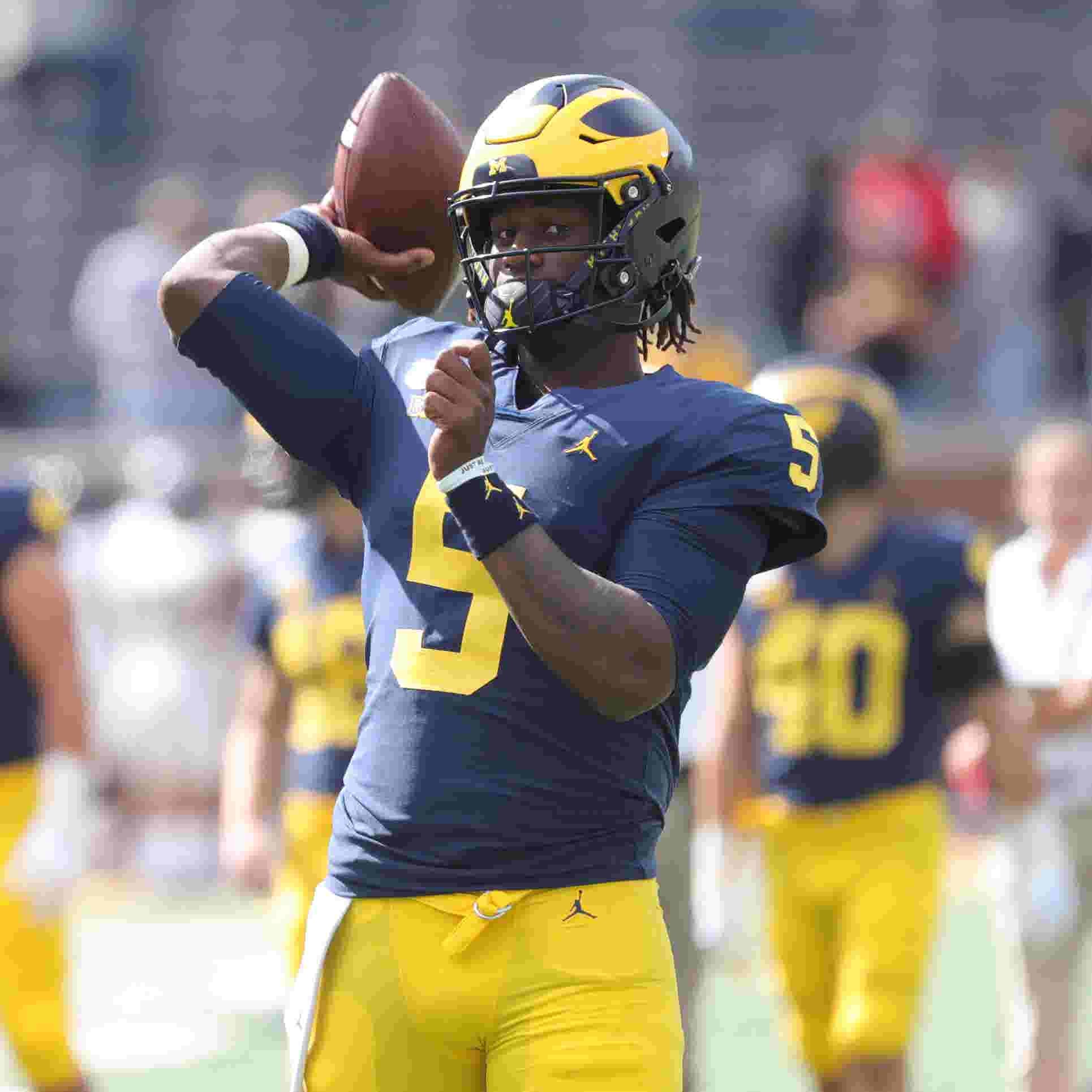 Michigan football's Joe Milton has worked all season to the next