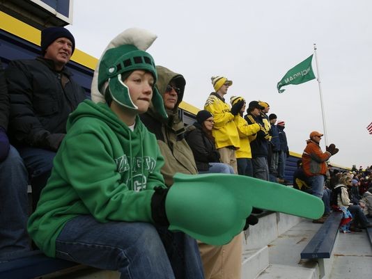U-M vs. MSU game set for 3:30 p.m.