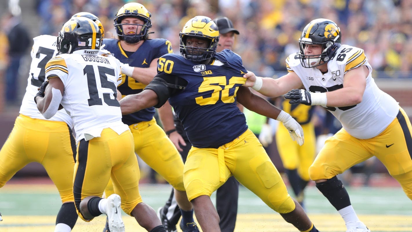 Michigan Football DT Michael Dwumfour To Pursue Graduate Transfer