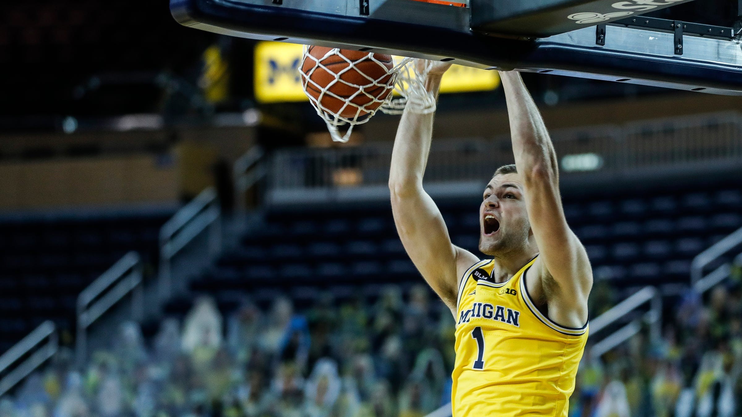 Score Of Michigan Basketball Game Yesterday