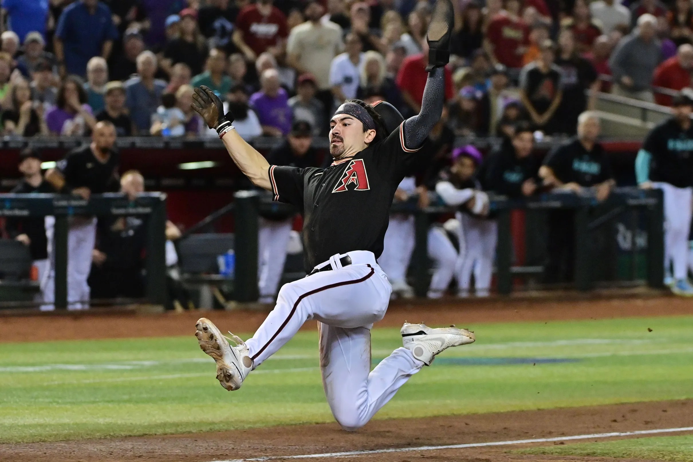 Giants 4 @ Diamondbacks 8 - AZ Snake Pit