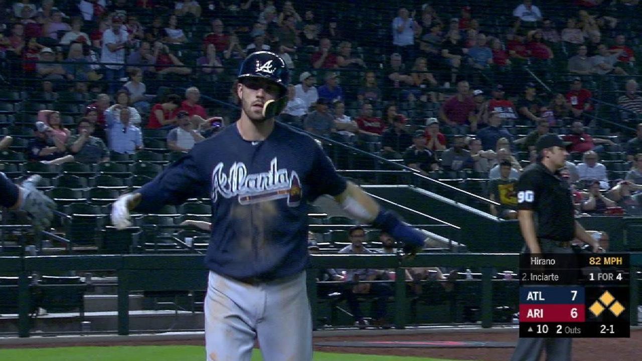 Braves Bounce Back, Rally To Beat D-backs In 10