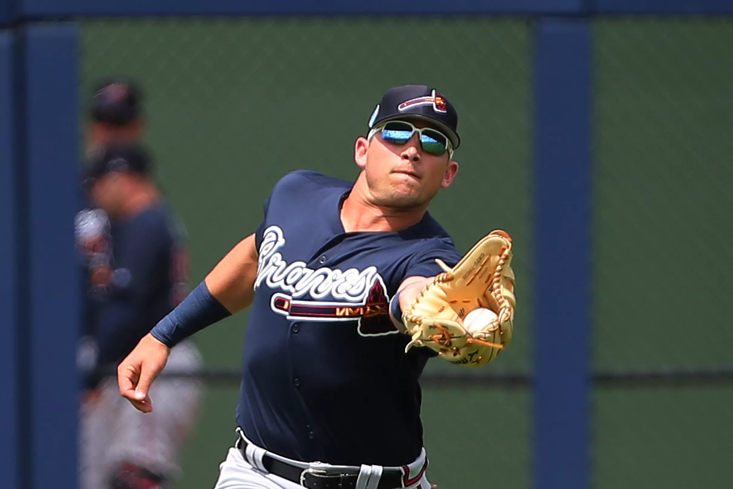 Austin Riley will start in left field for the Braves in his debut