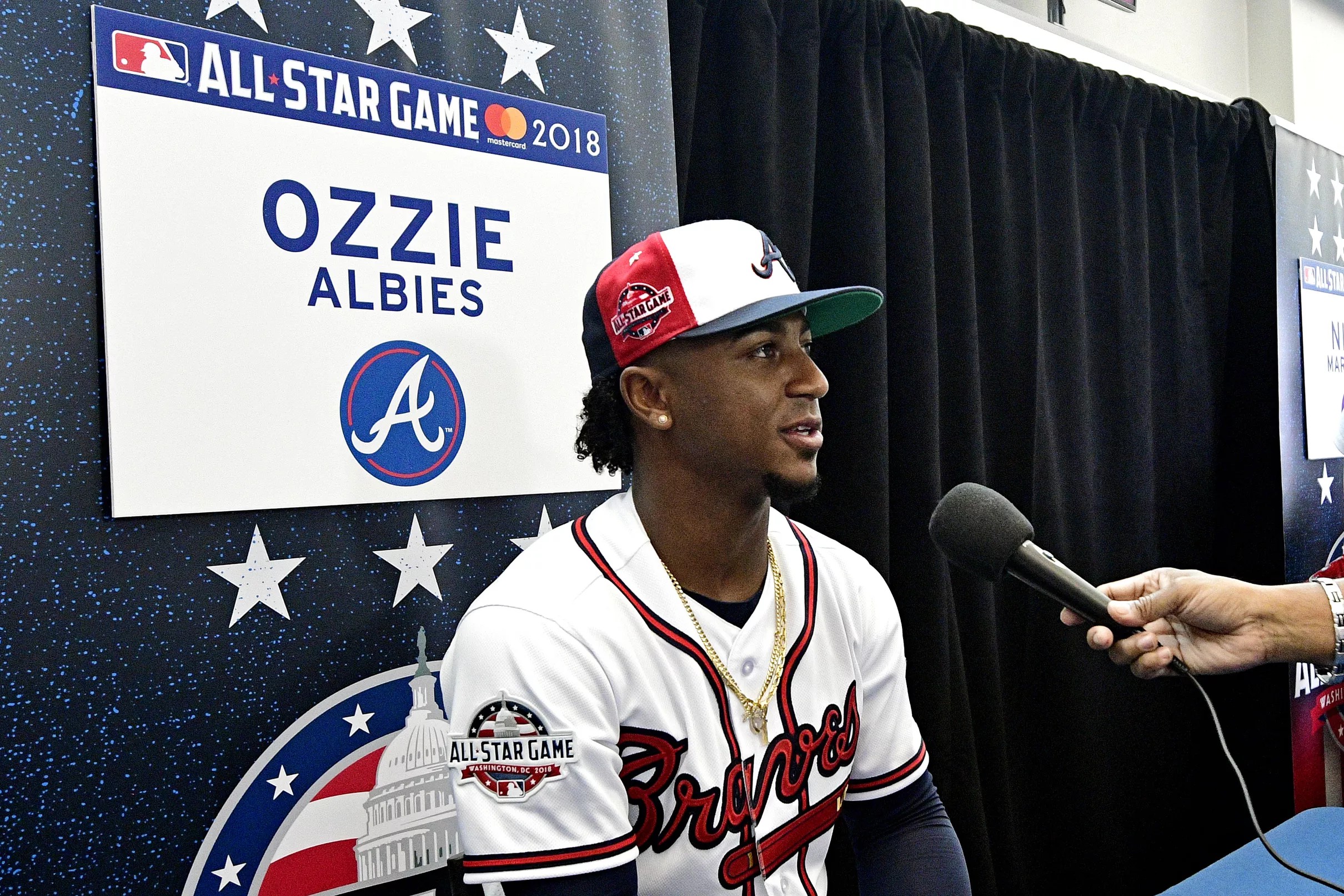 braves jersey with stars