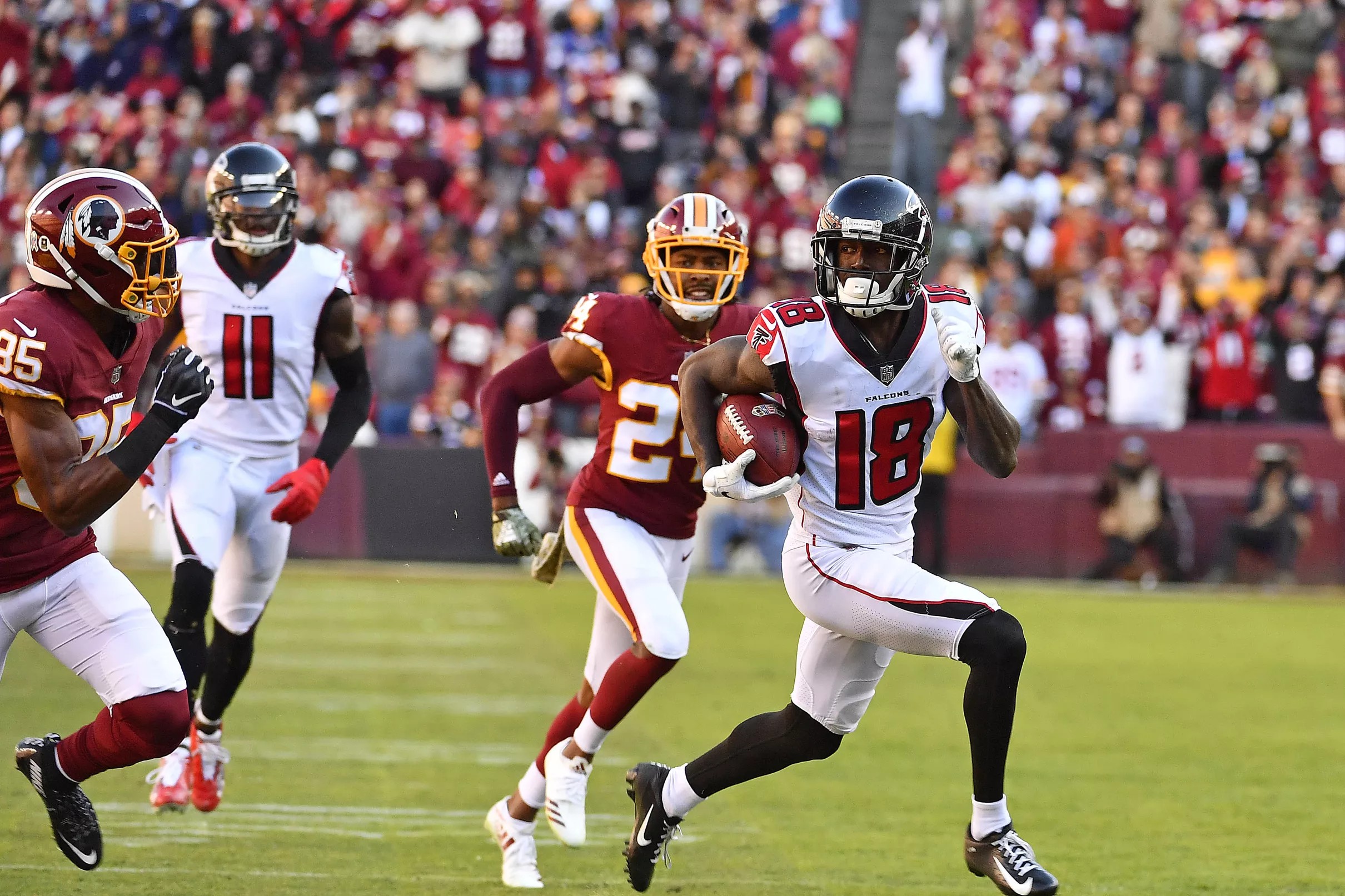 FalconsRedskins postgame injury report Calvin Ridley