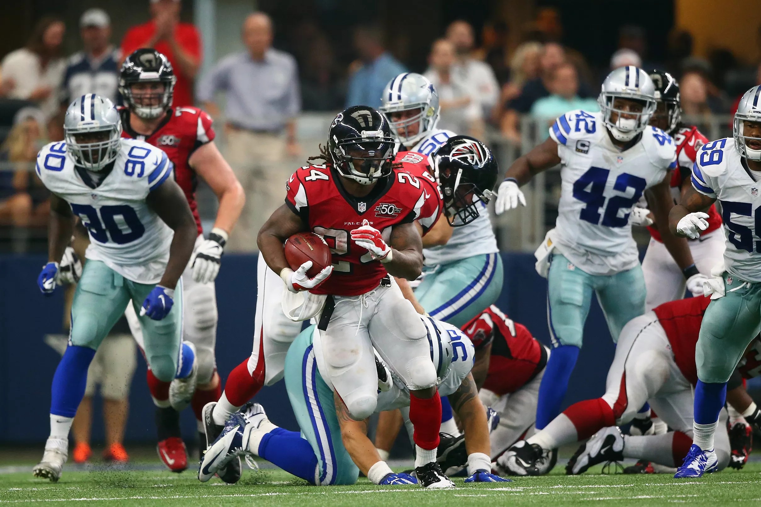 watch cowboys falcons