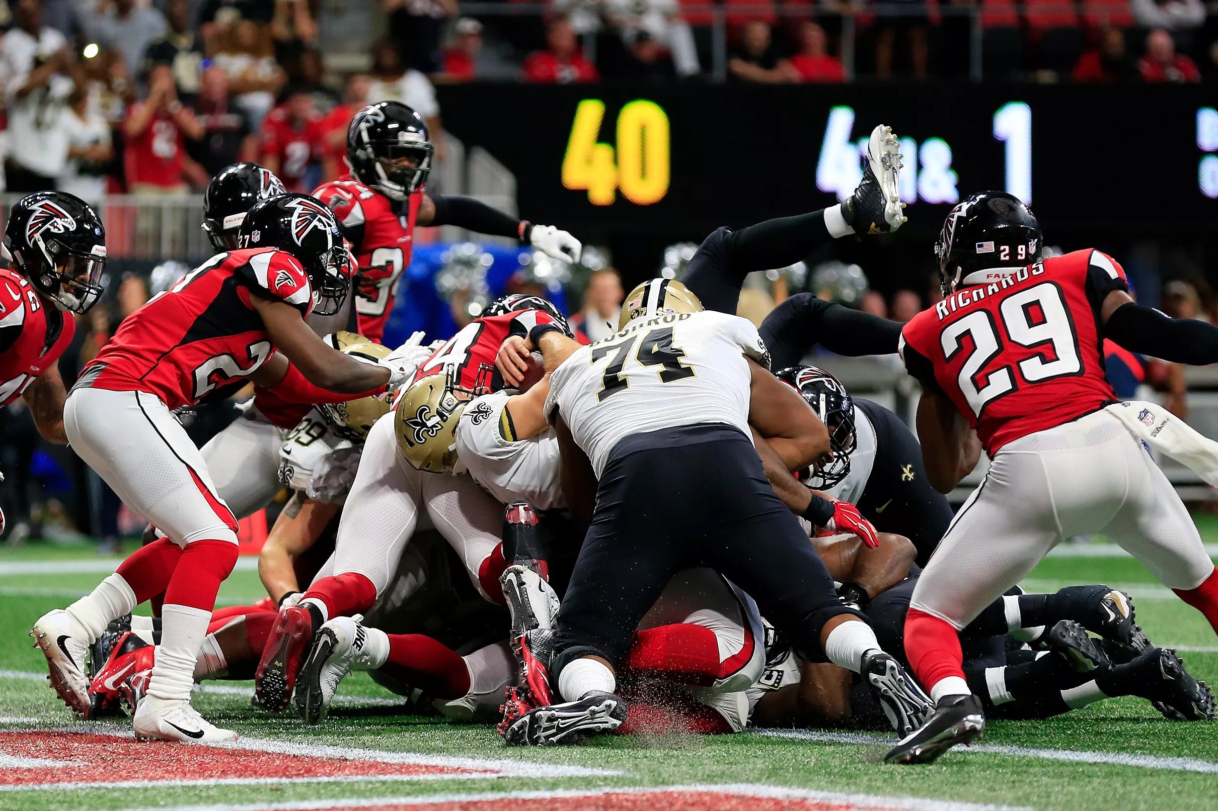 Falcons Vs. Saints: Key Information, Open Thread And Tracker For Week 12