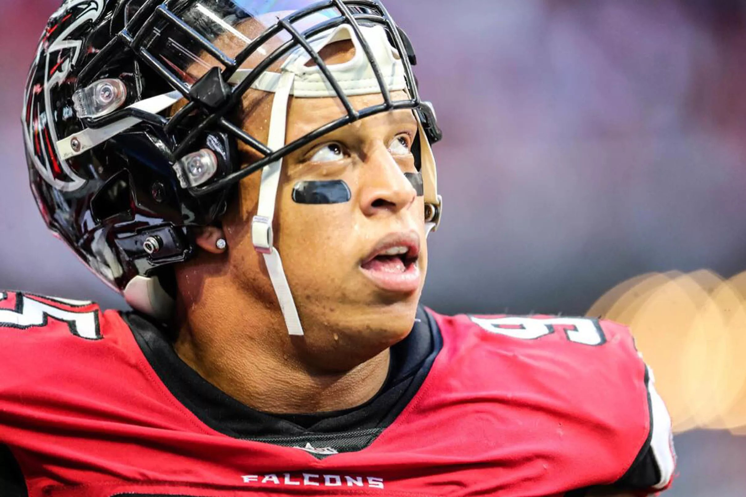 Jack Crawford named Falcons’ Ed Block Courage Award winner